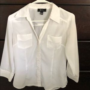 BCX White Blouse